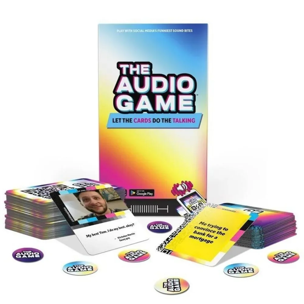 The Audio Game Card Game Social Media Sound Bites Viral Memes App Required